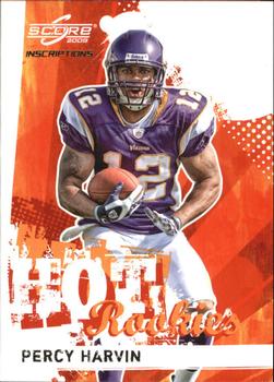 2009 Score Inscriptions - Hot Rookies #26 Percy Harvin Front