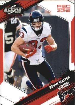 2009 Score Inscriptions - Red Zone #116 Kevin Walter Front