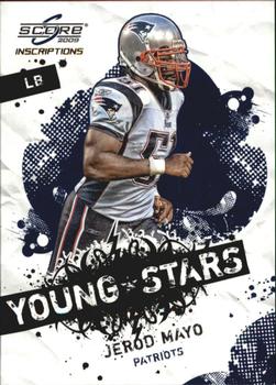 2009 Score Inscriptions - Young Stars #11 Jerod Mayo Front