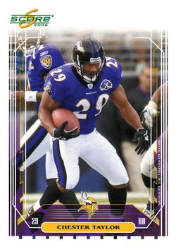 2006 Score #19 Chester Taylor Front