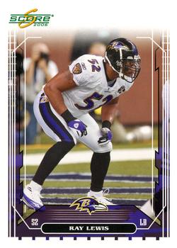 2006 Score #23 Ray Lewis Front