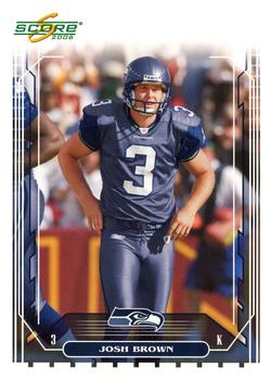 2006 Score #196 Josh Brown Front