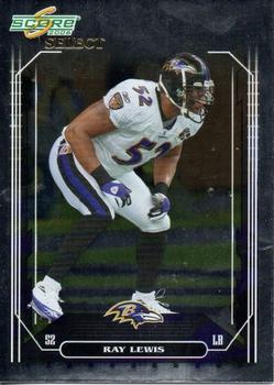 2006 Score Select #23 Ray Lewis Front