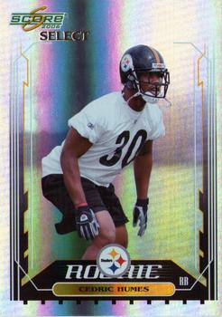 2006 Score Select #396 Cedric Humes Front