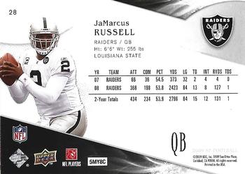 2009 SP #28 JaMarcus Russell Back