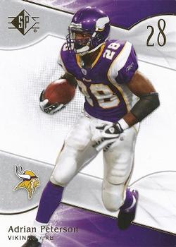 2009 SP #47 Adrian Peterson Front