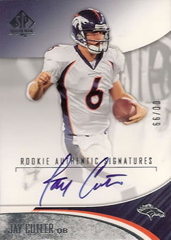 2006 SP Authentic Factory Sealed Football Hobby Box   Jay Cutler RC ??? 