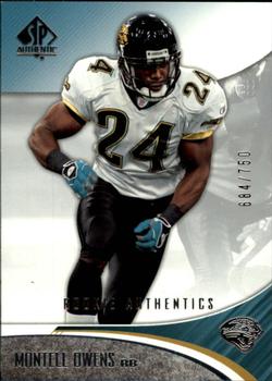 2006 SP Authentic #98 Montell Owens Front