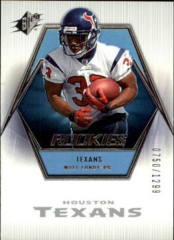 2006 SPx #124 Wali Lundy Front