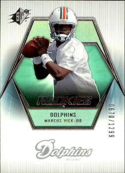 2006 SPx #125 Marcus Vick Front