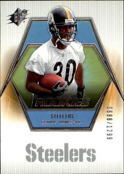 2006 SPx #126 Cedric Humes Front
