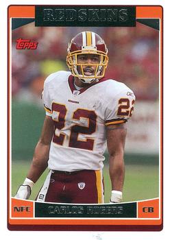 2006 Topps #66 Carlos Rogers Front