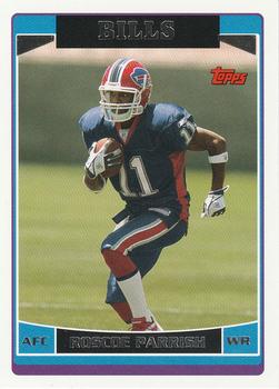 2006 Topps #205 Roscoe Parrish Front