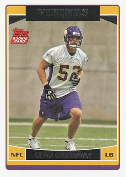 2006 Topps #357 Chad Greenway Front