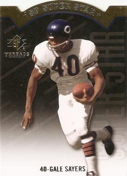 2009 SP Threads - Die Cut #AP40 Gale Sayers Front