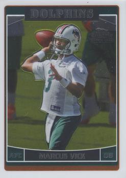 2006 Topps Chrome #218 Marcus Vick Front