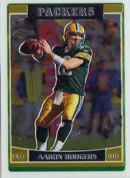 2006 Topps Chrome #14 Aaron Rodgers Front