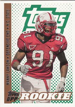 2006 Topps Draft Picks & Prospects #143 Manny Lawson Front