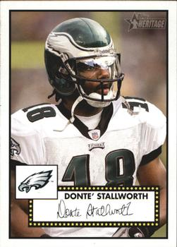 2006 Topps Heritage #138 Donte Stallworth Front