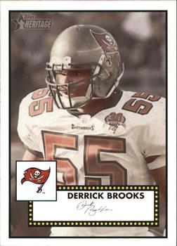 2006 Topps Heritage #147 Derrick Brooks Front