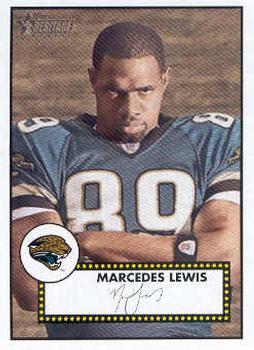 2006 Topps Heritage #303 Marcedes Lewis Front