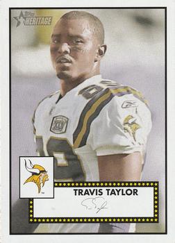 2006 Topps Heritage #308 Travis Taylor Front