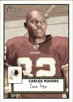 2006 Topps Heritage #310 Carlos Rogers Front