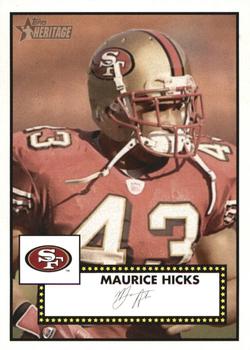 2006 Topps Heritage #346 Maurice Hicks Front