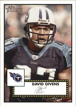 2006 Topps Heritage #392 David Givens Front