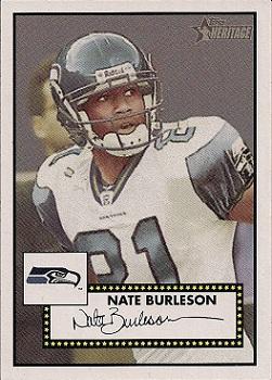 2006 Topps Heritage #278 Nate Burleson Front