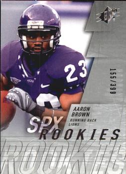 2009 SPx - SPX Rookies Silver #164 Aaron Brown Front