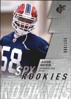 2009 SPx - SPX Rookies Silver #189 Aaron Maybin Front