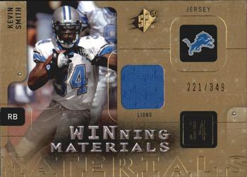 2009 SPx - Winning Materials Jersey #W-KS Kevin Smith Front