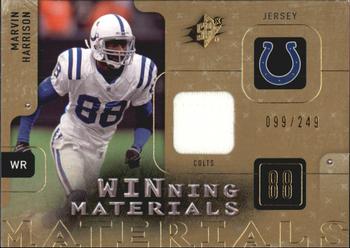 2009 SPx - Winning Materials Jersey #W-MH Marvin Harrison Front