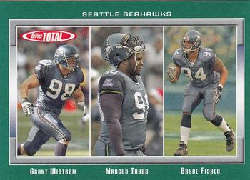 2006 Topps Total #57 Marcus Tubbs / Grant Wistrom / Bryce Fisher Front