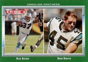 2006 Topps Total #133 Brad Hoover / Nick Goings Front