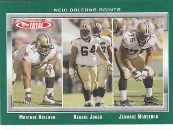 2006 Topps Total #166 Jermane Mayberry / Kendyl Jacox / Montrae Holland Front