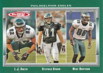 2006 Topps Total #218 L.J. Smith / Mike Bartrum / Stephen Spach Front