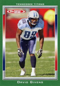 2006 Topps Total #284 David Givens Front