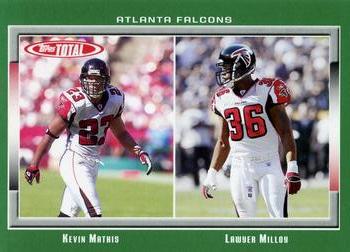 2006 Topps Total #330 Kevin Mathis / Lawyer Milloy Front