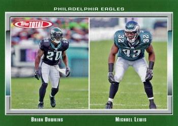 2006 Topps Total #332 Brian Dawkins / Michael Lewis Front