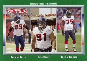 2006 Topps Total #356 Robaire Smith / Seth Payne / Travis Johnson Front