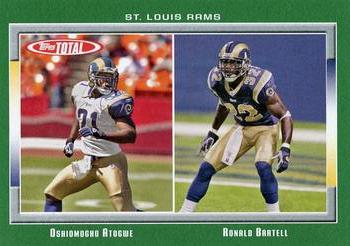 2006 Topps Total #359 Ronald Bartell / O.J. Atogwe Front