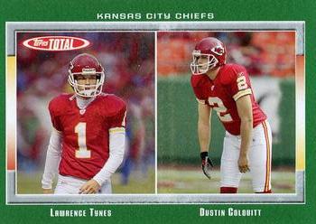 2006 Topps Total #375 Lawrence Tynes / Dustin Colquitt Front