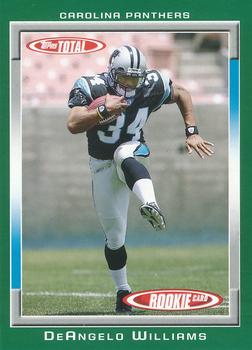 2006 Topps Total #451 DeAngelo Williams Front