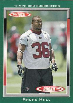 2006 Topps Total #486 Andre Hall Front