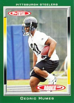 2006 Topps Total #539 Cedric Humes Front