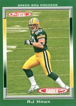 2006 Topps Total #450 A.J. Hawk Front