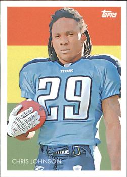 2009 Topps - Chicle #28 Chris Johnson Front