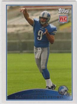 2009 Topps - Rookies (Hobby) #1 Matthew Stafford Front